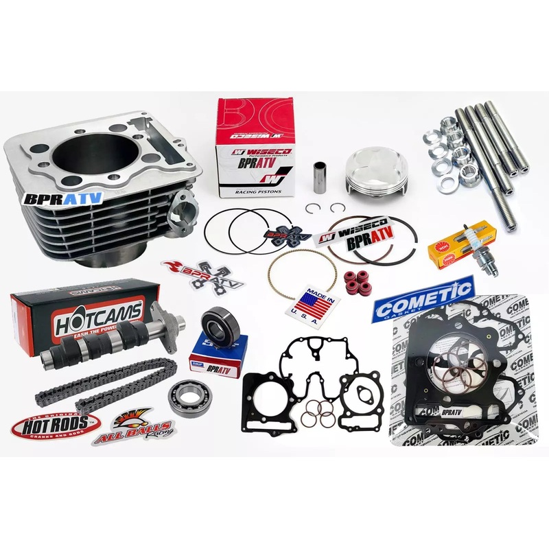 Honda 400EX 87m Big Bore Kit Stage 2 Hotcam +2 Cylinder Piston 416cc Top End Kit