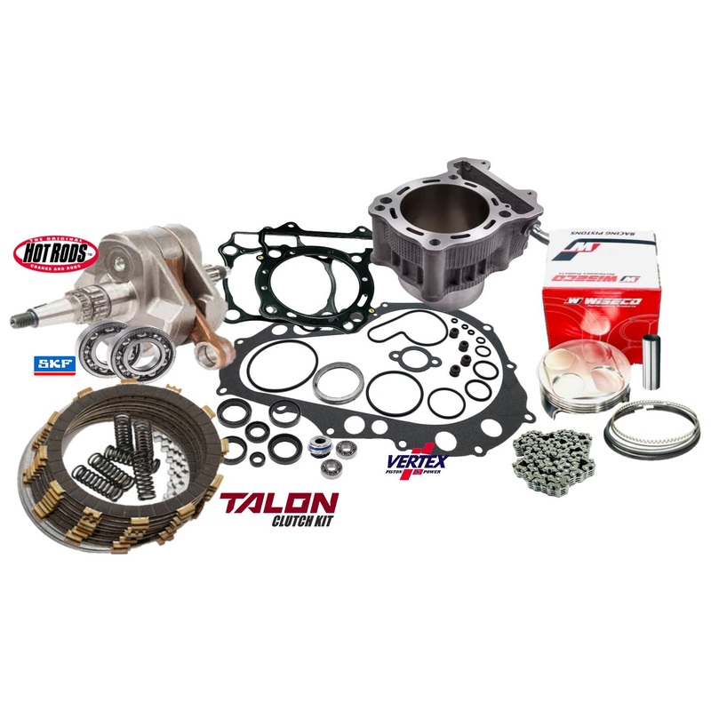 LTZ400 Z400 94m Big Bore Rebuild Kit +4 Cylinder Piston Top Bottom End Rebuild