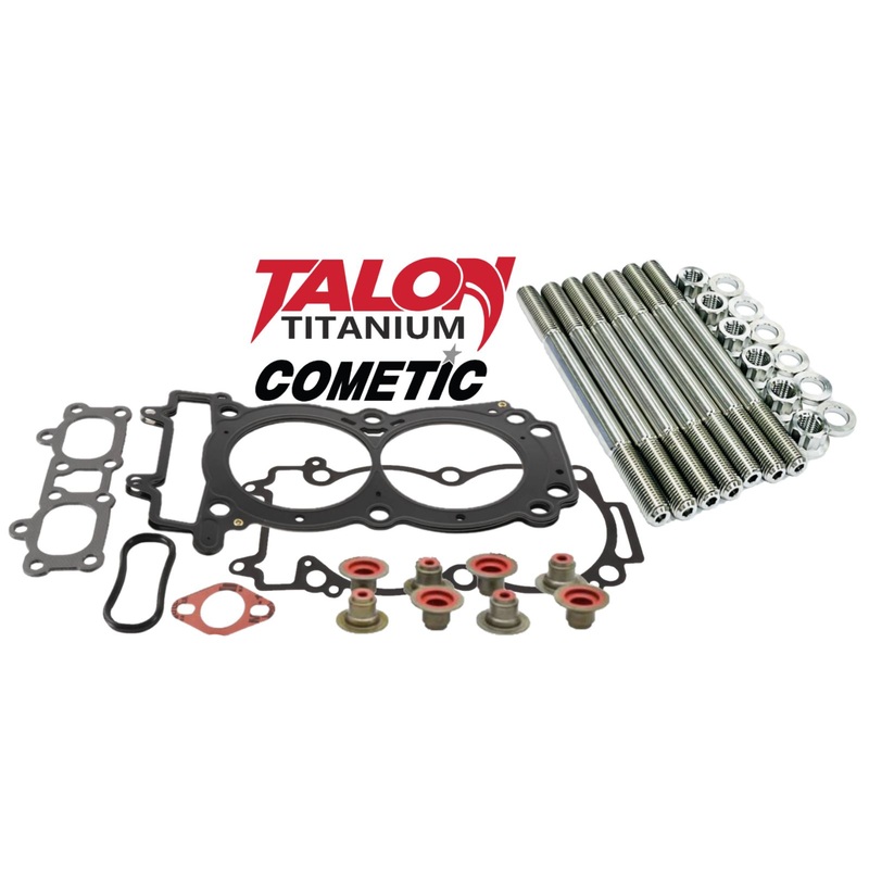 Ranger 1000 XP TITANIUM Cylinder Head Studs Best Ti Stud Kit Cometic Gaskets Set