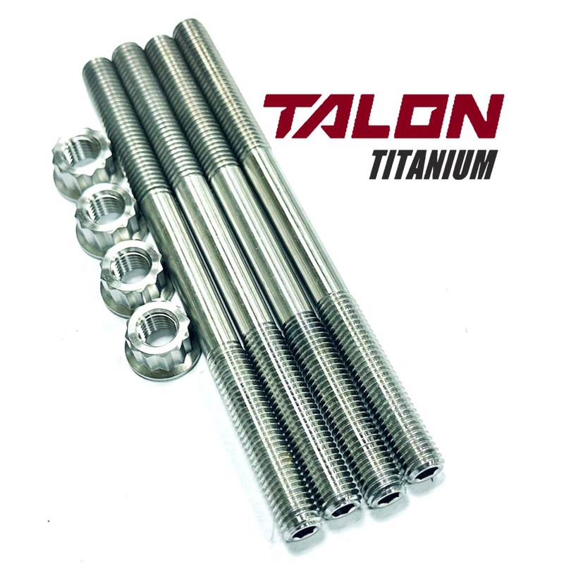 Replace Yamaha YZ426 WR426 Head Studs Titanium Cylinder Head Stud Nut Kit