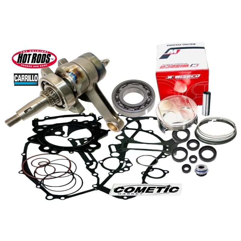 Viking Rhino 700 Stroker Crank Carrillo Rod Rebuild Kit Top Bottom End Assembly
