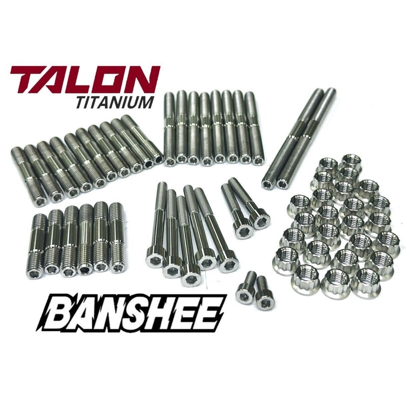Yamaha 90116-08232-00 90116-08064-00 Studs Titanium Case Cylinder Head Stud Kit