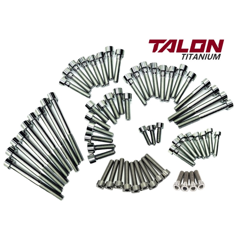 YFZ450X Titanium Bolt Kit Crankcase Water Oil Pump Left Right Clutch Cover Bolts