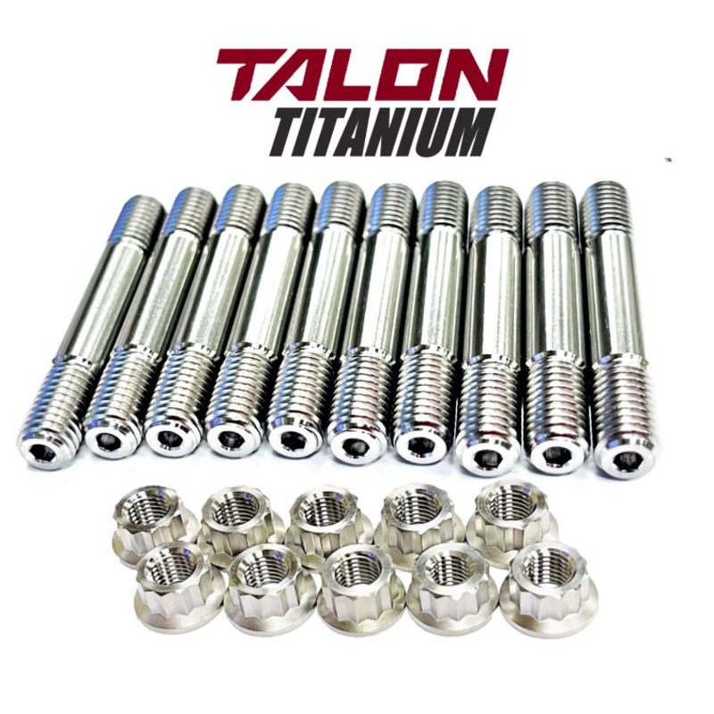 05-16 GSXR 1000 Cylinder Head Studs GSXR-1000 TITANIUM Stud Bolts Bolt Nut Kit