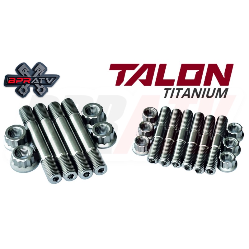 83-06 YZ125 YZ-125 TITANIUM Cylinder Head Studs Crankcase Cases Ti Stud Kit Bolt