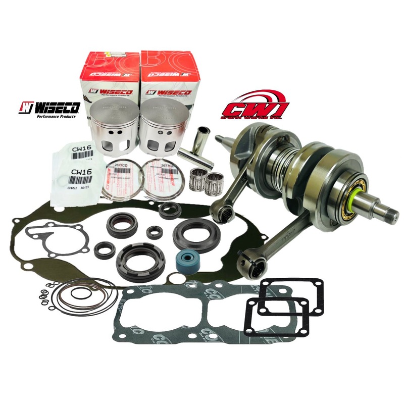 Banshee 4mm Super Cub Motor Rebuild Kit 472 Supercub Crank 72mm Pistons Kit
