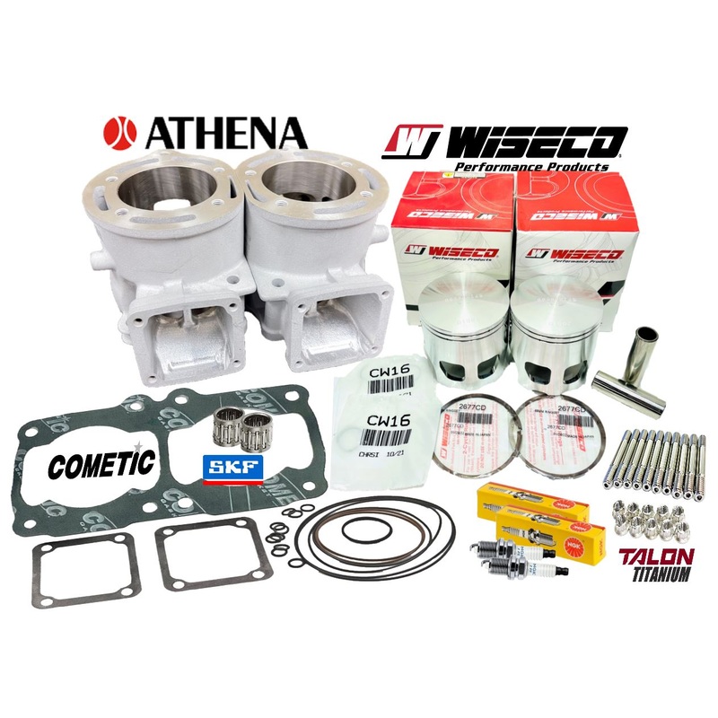 Banshee Ported Athena Big Bore Cylinder 68mm Top End With Porting Port Cylinders