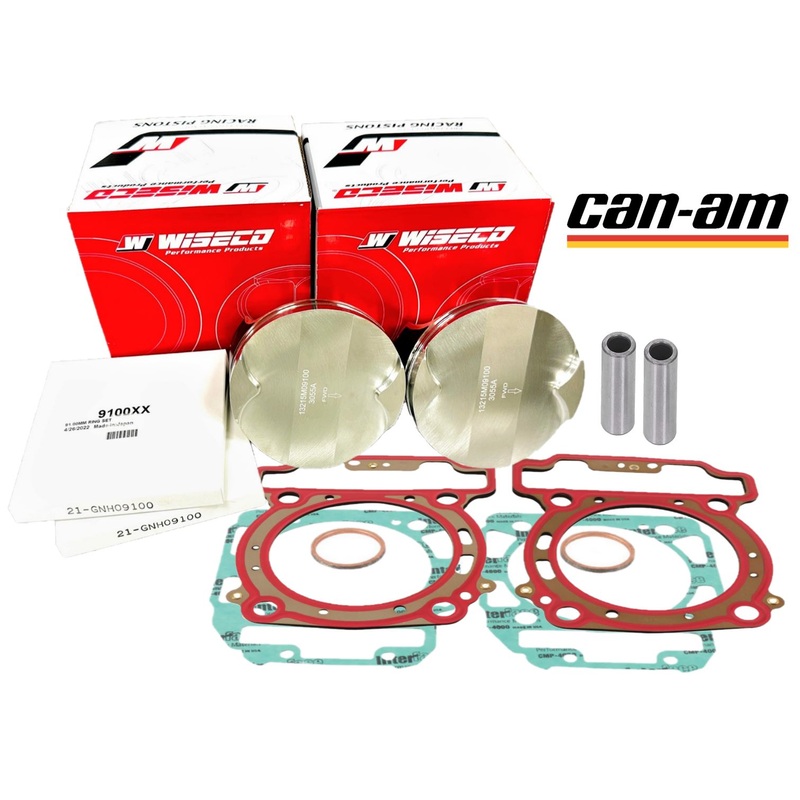 Can Am Maverick 800 Wiseco Pistons Set Stock Replacement Top End Rebuild Kit