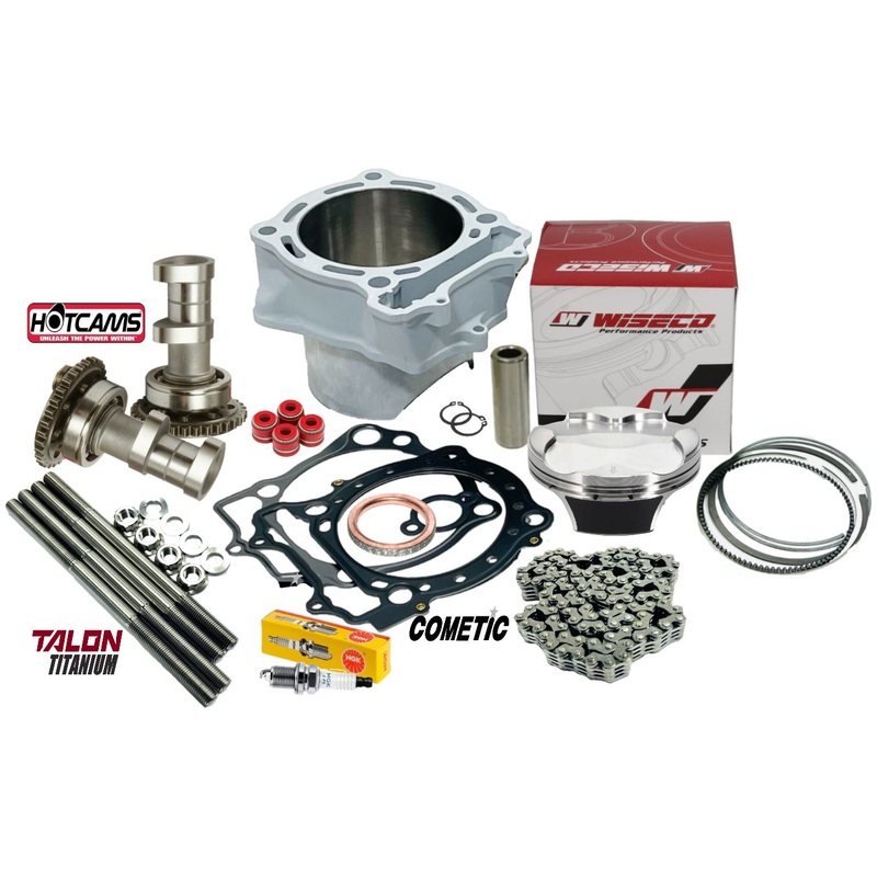 LTR450 LTR 450 98mm Big Bore Kit Hotcams 474cc Top End Hot Cams Rebuild Kit