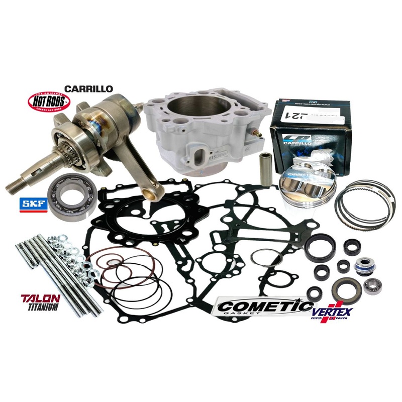 Raptor 700 108mm Big Bore Stroker Crank Carrillo Rod 815cc Complete Rebuild Kit