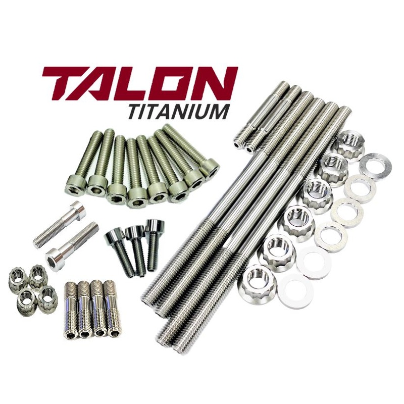 Rhino Grizzly 700 Cylinder Cylinder Head Stud Bolt Kit TITANIUM Exhaust Studs