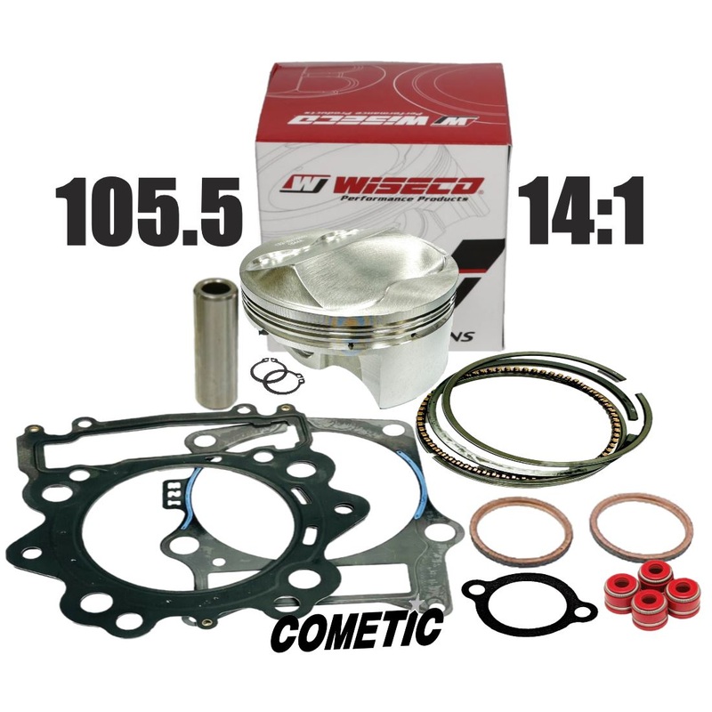 Rhino Viking 700 105.5 Hi Comp 14:1 Wiseco Piston Race Gas Alcohol 734 Top End