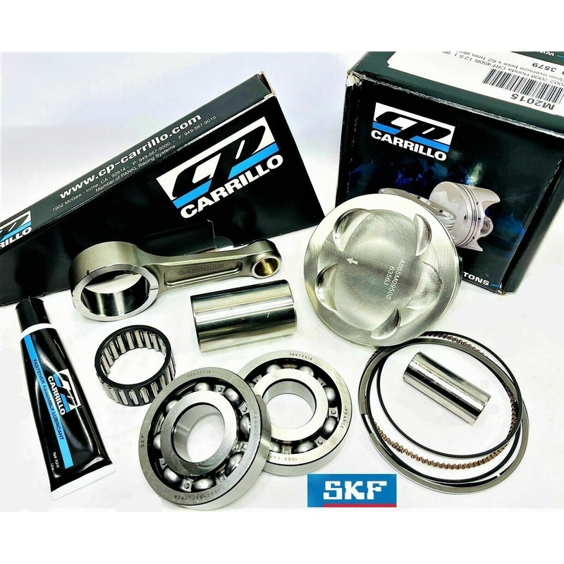03-13 YZ250F WR250F Carrillo Rod M1034C CP Piston Rebuild Kit Motor Engine Redo