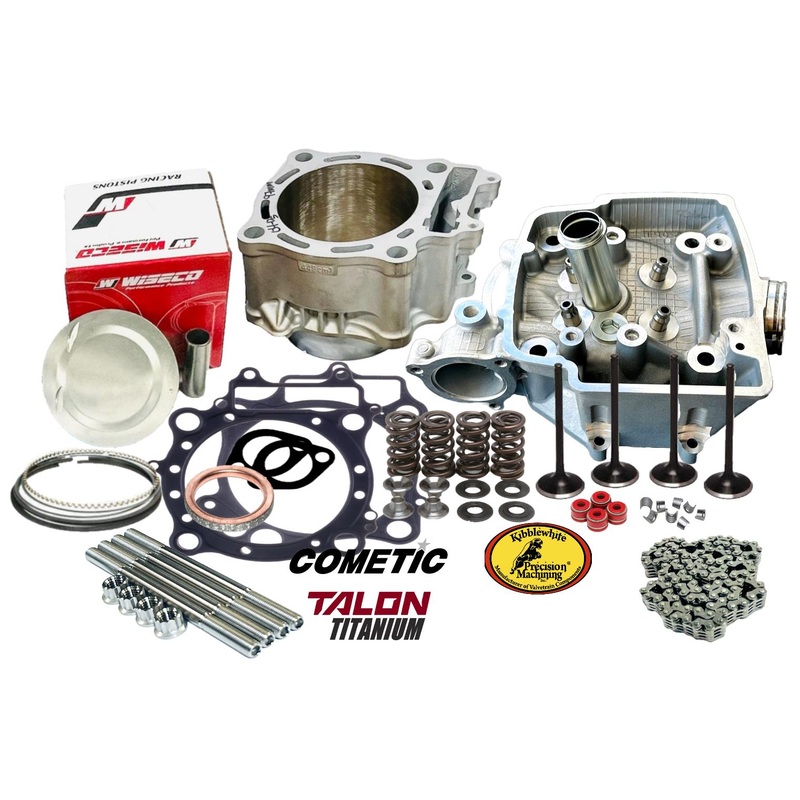 04 05 TRX450R Ported Head  97mm Big Bore Kit Port Polish +3 Top End Rebuild
