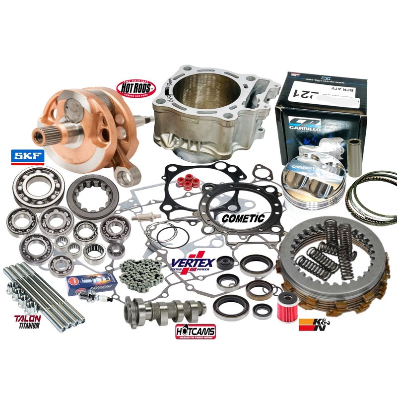 2007 CRF 450R 100mm Big Bore Stroker Complete Motor Engine Rebuild Stage 3 Cam