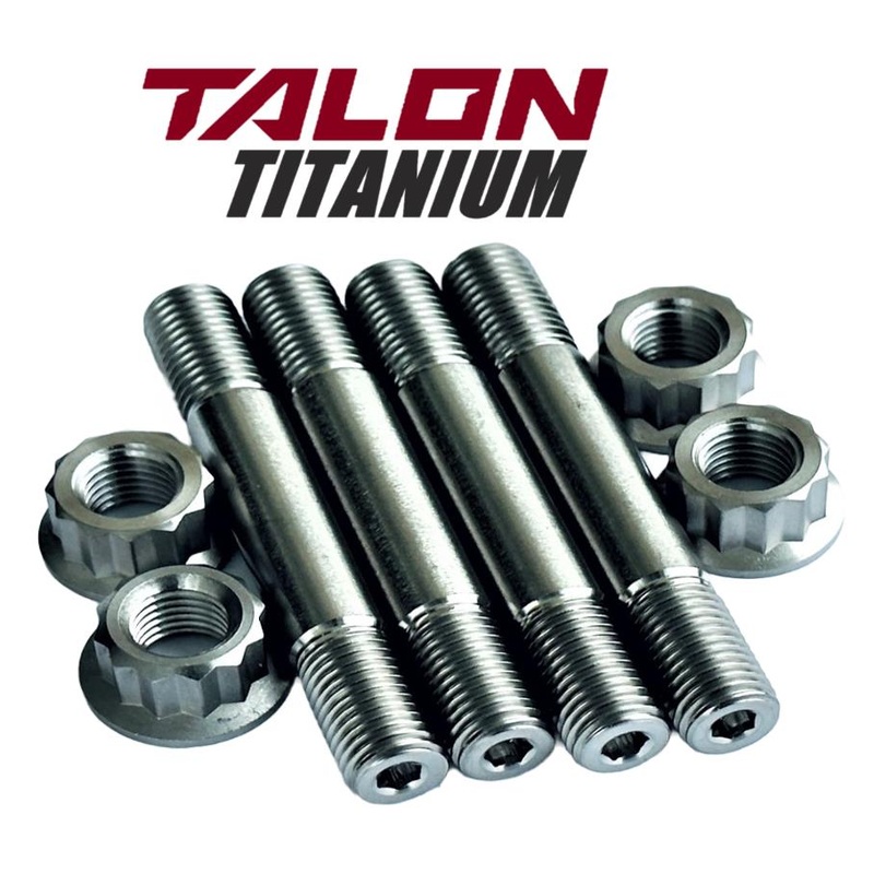 Honda 92900-08035-3E CR125 Crankcase Studs TITANIUM Stud Bolt Nut Upgrade Kit