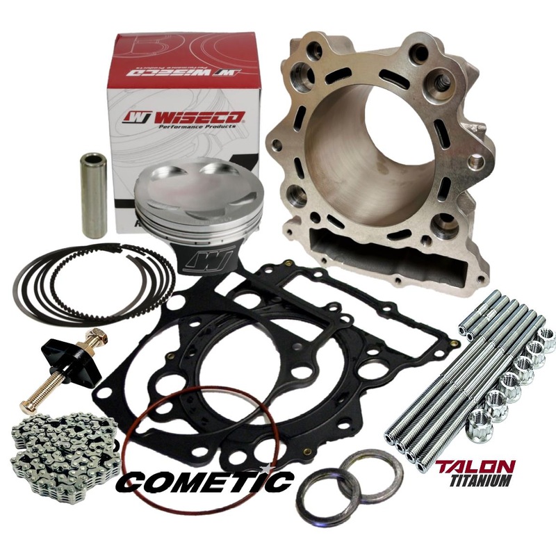 Raptor 660 102mm Big Bore NIKASIL Cylinder Reusable NO SLEEVE 686 Top End Kit
