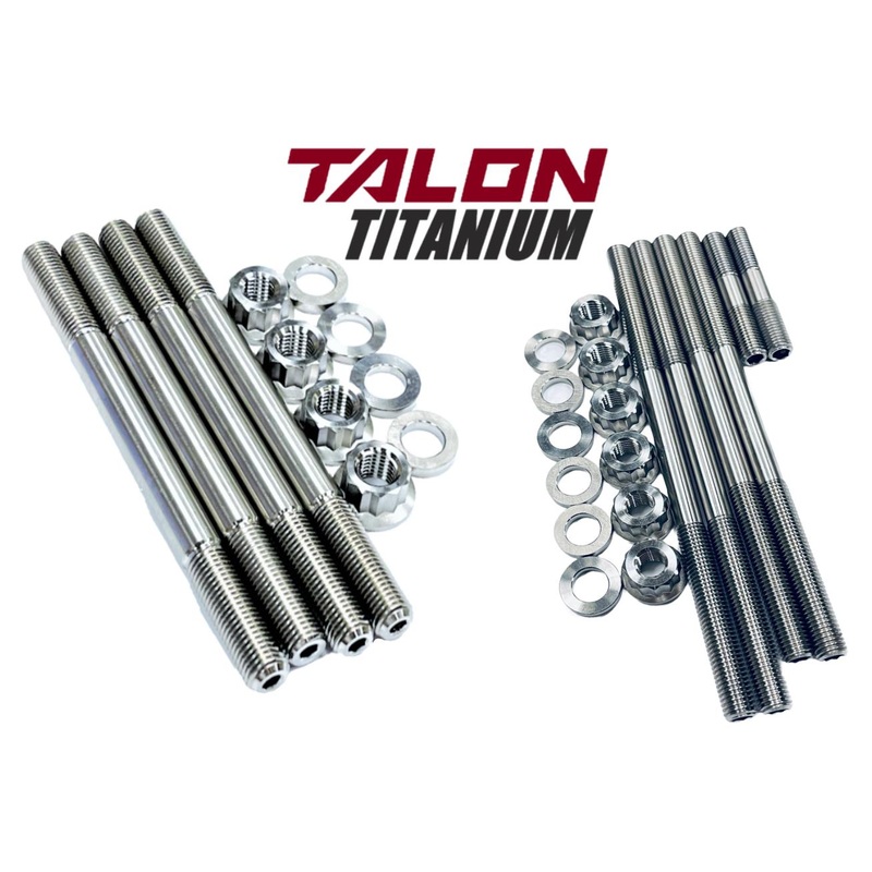 Raptor Rhino Viking 700 TITANIUM Cylinder Head Studs Crankcase Stud Nut Kit