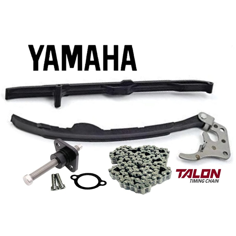 Yamaha Raptor 700 700R Cam Chain Guides Black Billet Tensioner Timing Chain Kit