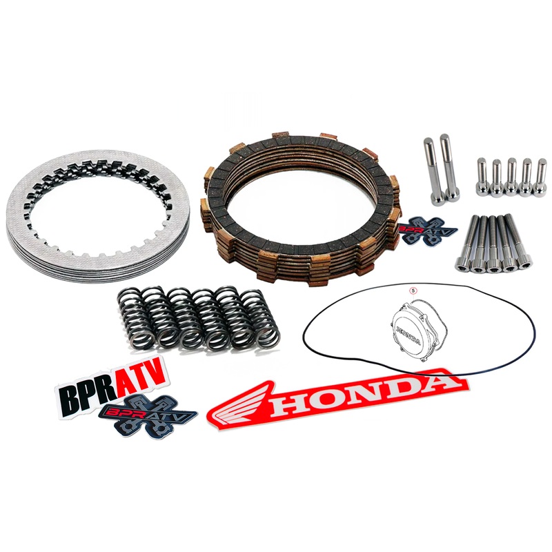 04 05 TRX450R TRX 450R Talon Clutch Kit Cover Oring Titanium Spring Bolt Kit Set