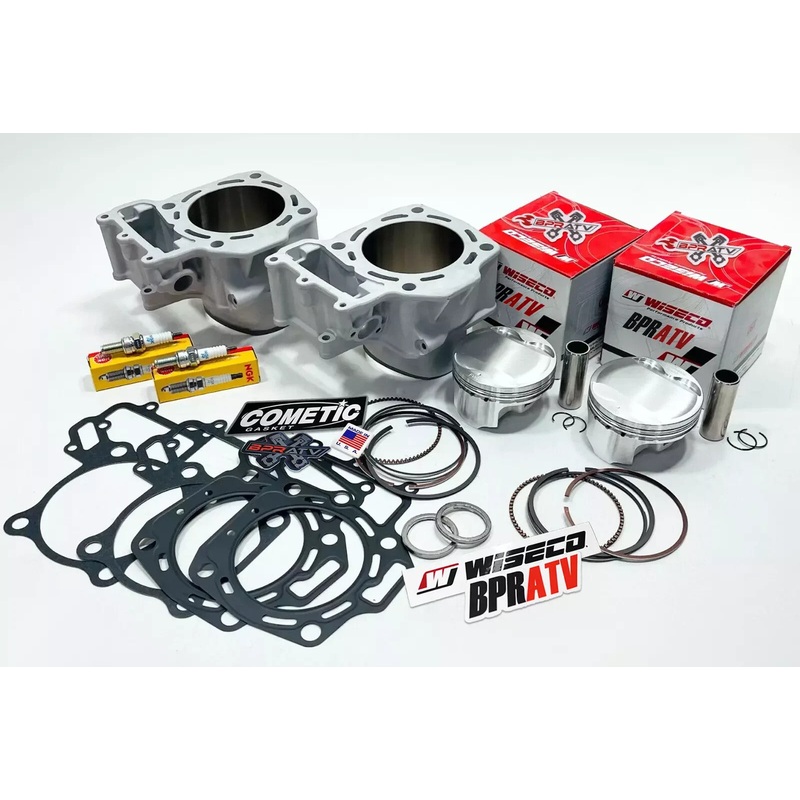 05-13 Brute Force 650 KVF650 80mm Cylinder Wiseco Piston Top End Rebuild Cometic