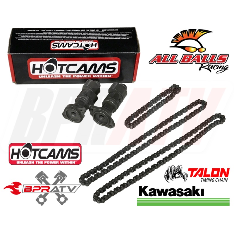 05-14 Kawasaki KVF750 KVF 750 Hot Cams Stage 1 Mudbuster Hotcam All 3 Cam Chains