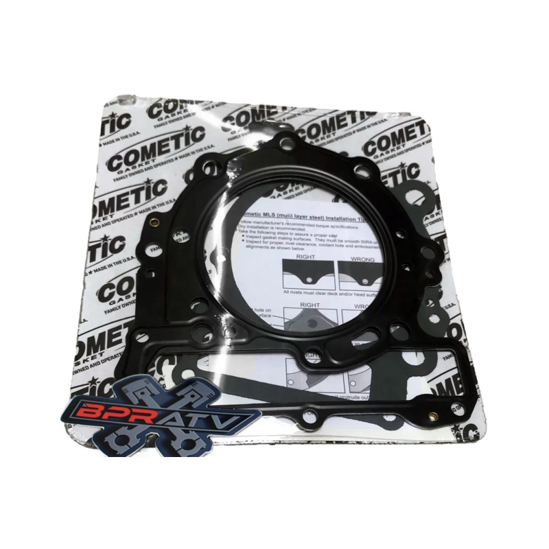 Bombardier Can Am DS650 DS 650 100mm Stock Bore Cometic Top End Gasket Kit C7711