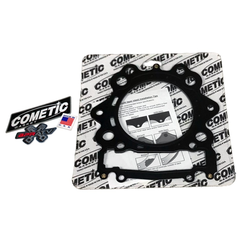 Cometic MLS 100mm Stock Bore Head Gasket Yamaha Raptor Rhino Grizzly 660 YFM USA