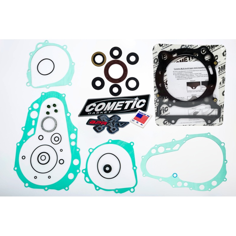 LTZ 400 Gasket Kit 94mm Big Bore Cometic MLS Head Gasket Viton Seals Rebuild Set