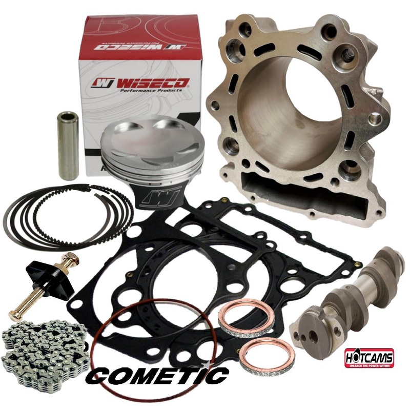 Rhino 660 102mm Big Bore Hotcams Mudbuster Cam +2 NIKASIL Cylinder Hotcake Top E
