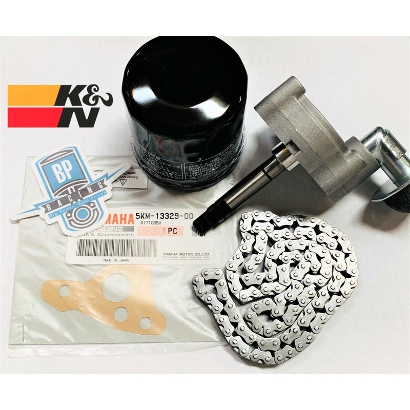 Rhino Grizzly 660 Oil Pump Filter Chain Gasket Hi Flow Cooler Heavy Duty Cadena