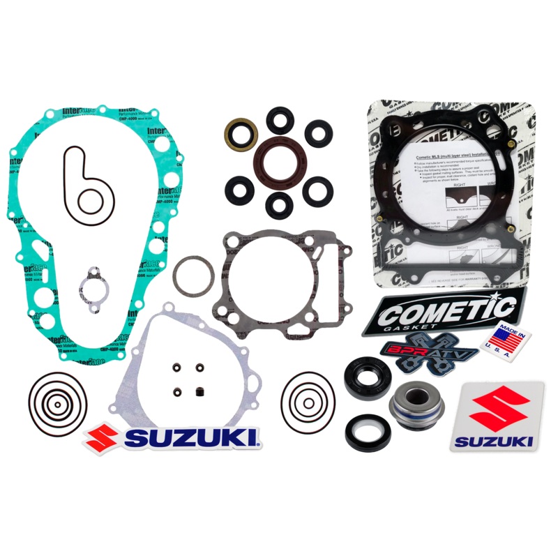 Suzuki LTZ400 Gasket Kit 94mm Cometic Head Gasket Viton Seals OEM Rebuild Set US