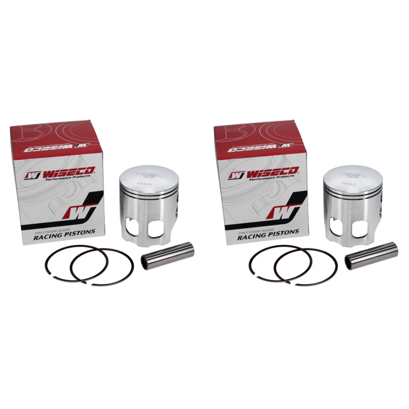 Yamaha Banshee 66mm 2-Stroke 4mm Long Rod 795M06600 Wiseco Complete Piston Set