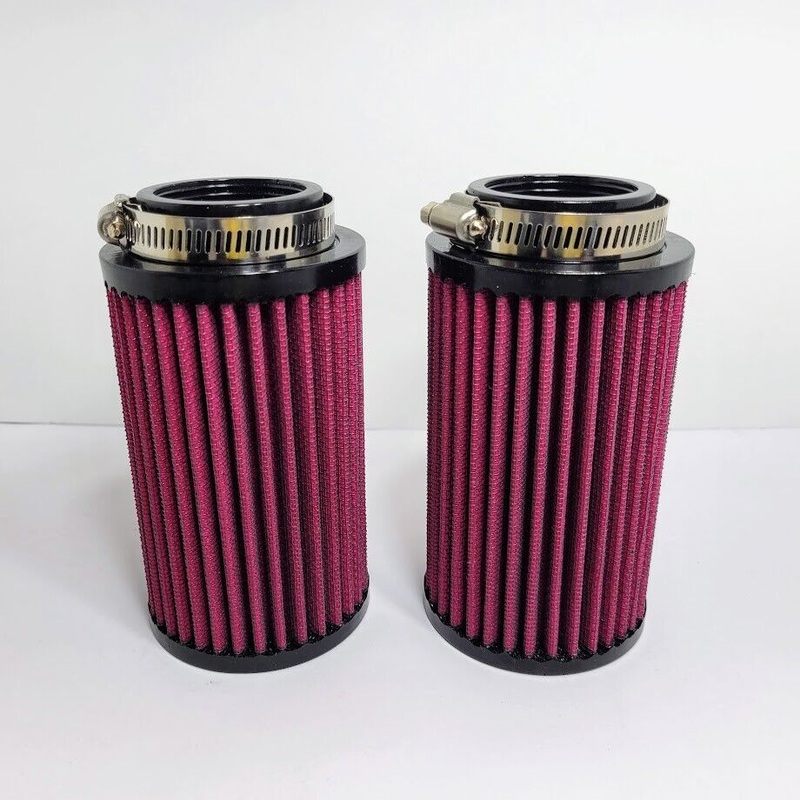 Yamaha Banshee K&N Style Air Filters 26mm 26 mil Stock Carb Filter Set Pair