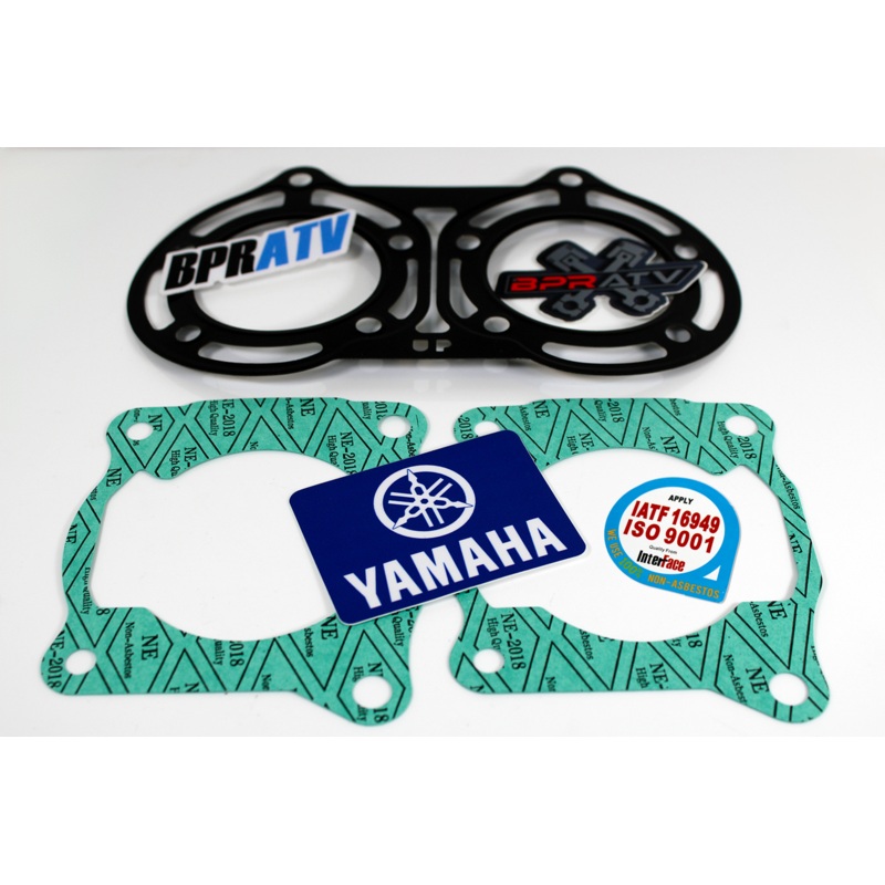 Yamaha Banshee YFZ 350 Cylinder Pistons Steel Head Gasket Set Kit 64-66mm