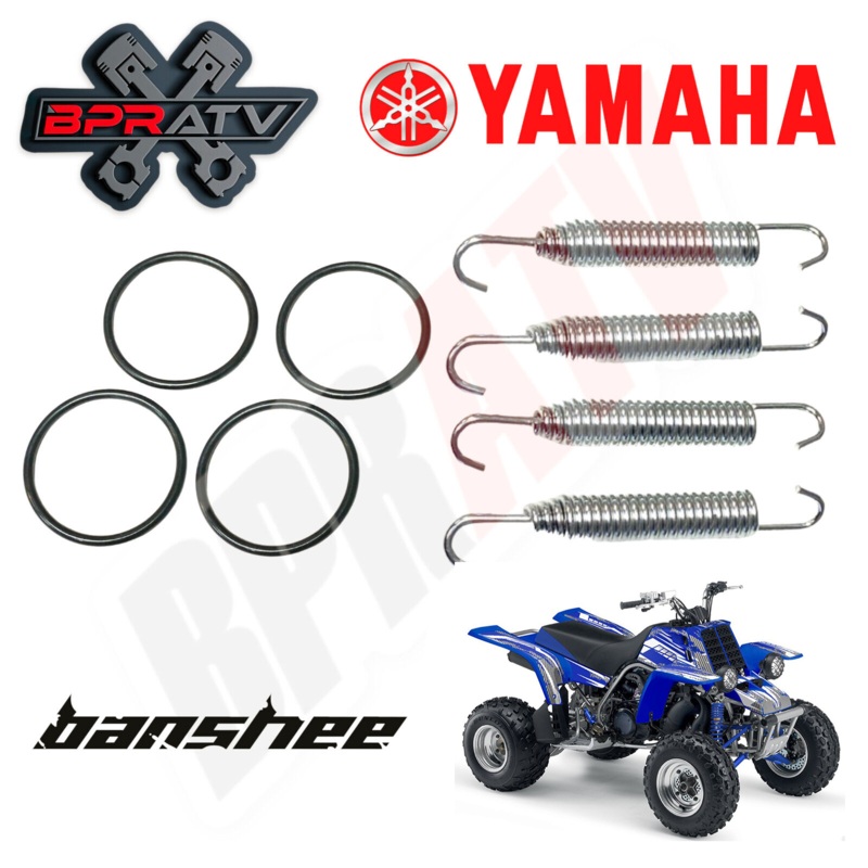YAMAHA Banshee YFZ350 350 1987-2006 Pipe Swivel Springs Exhaust Muffler Gaskets