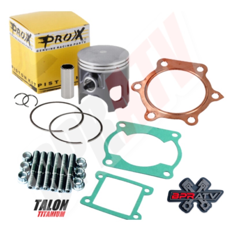Yamaha Blaster Top End Rebuild Stock Standard Bore 66mm Pro-X Piston Head Studs