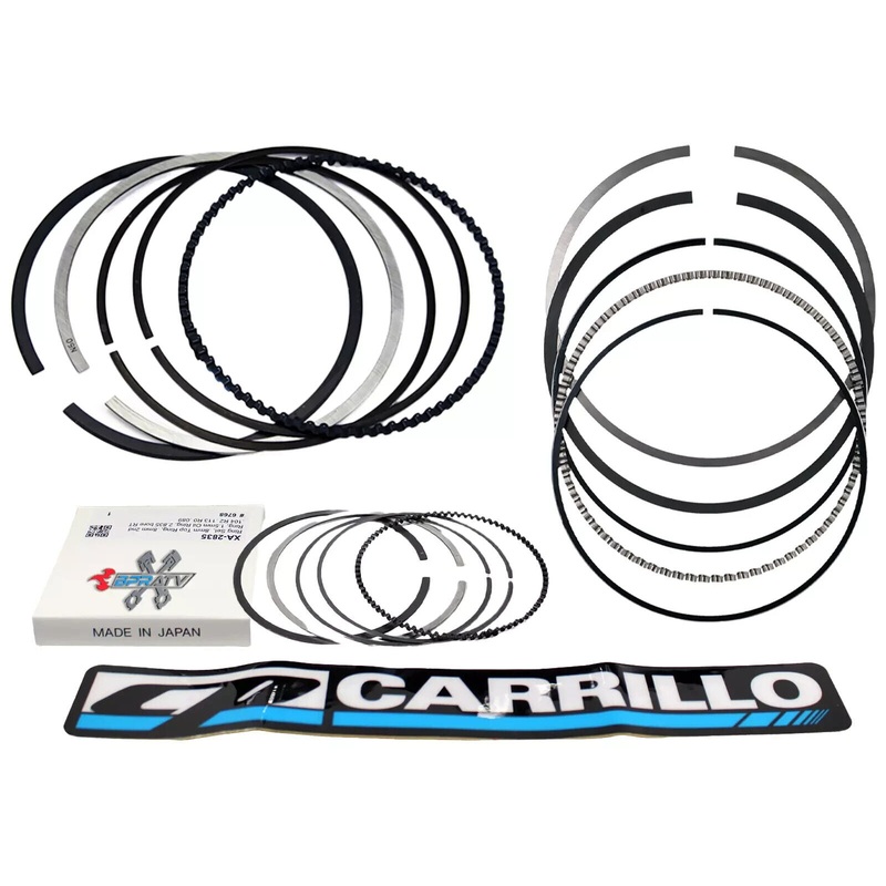Yamaha Raptor Grizzly Rhino 660 102mm 102 Big Bore 686cc CP Piston Ring Set Only