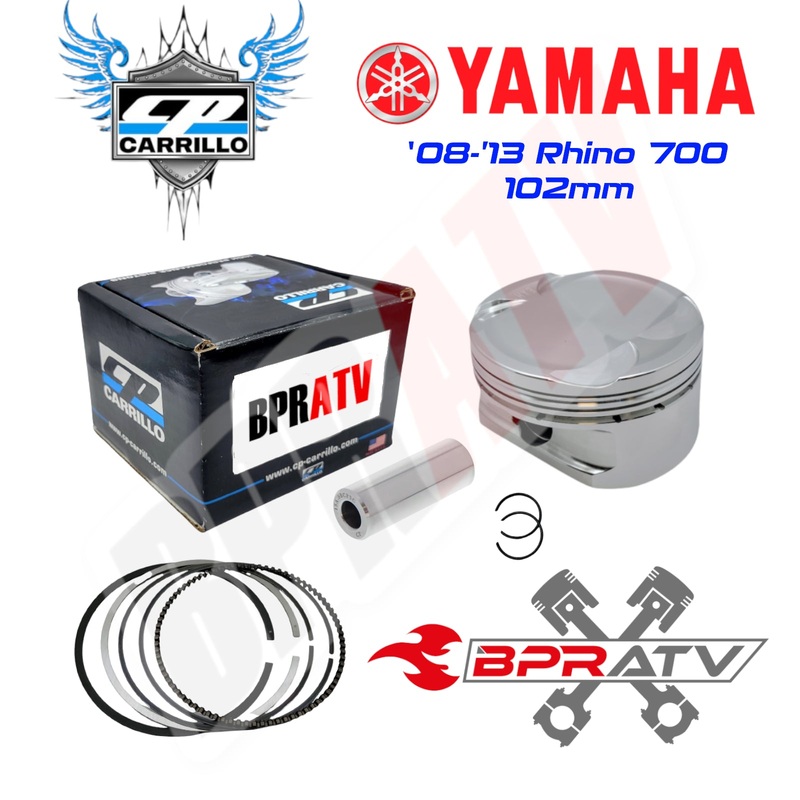 ’08-’13 Yamaha Rhino 700 102 mm 102mm 11:1 Stock Standard OEM Bore CP Piston Kit