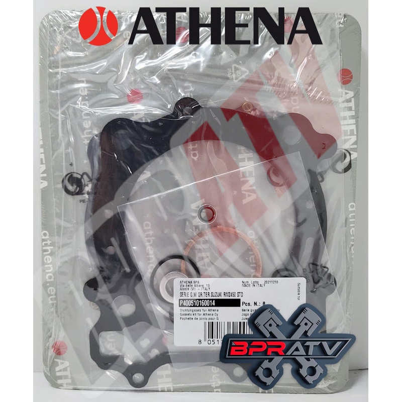 08-22 Suzuki RM-Z450 RMZ 450 Athena Stock OEM 96mm Top End Gasket P400510160014