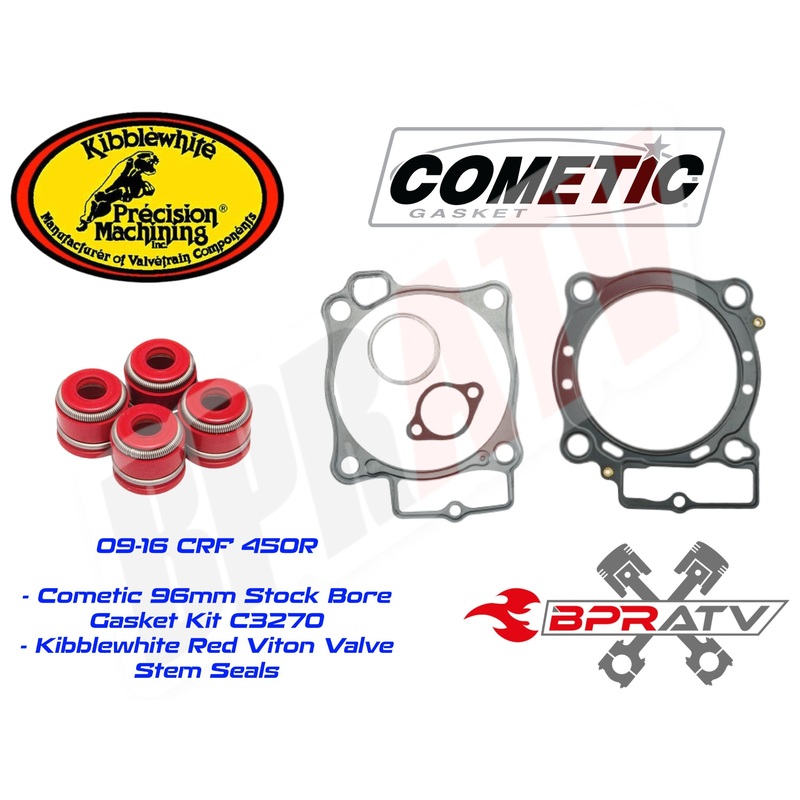 09-16 Honda CRF450R CRF 450R 96mm Cometic Top End Gasket Kit Kibblewhite Seals