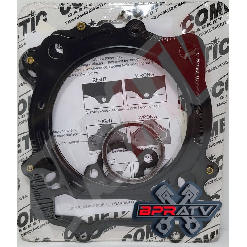 2008-2023 Suzuki RMZ450 RMZ 450 96mm Stock Bore Cometic Top End Gasket Kit C3233