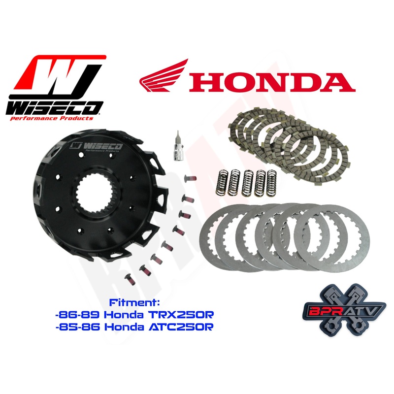85-89 Honda ATC250R TRX ATC 250R TRX250R Wiseco Billet Clutch w/ BPR Clutch Kit