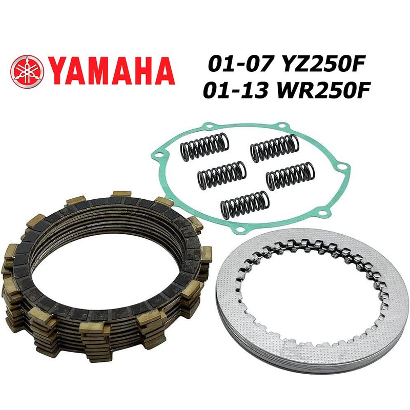 01-13 Yamaha YZ250F WR250F YZ WR Complete Clutch Kit & Clutch Cover Gasket