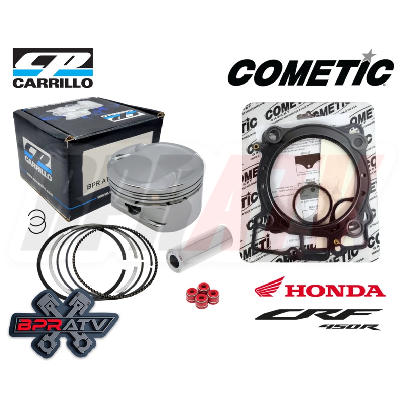 09-16 Honda CRF450R CRF 450R 96mm Stock 13:1 CP Race Piston Cometic Gaskets Seal