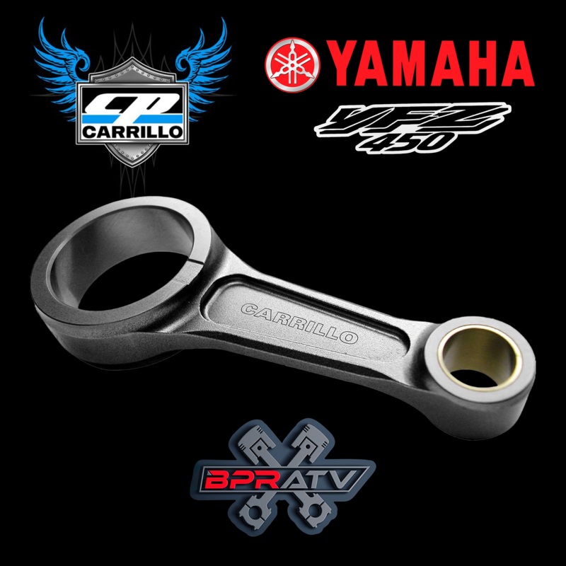 09+ Yamaha YFZ450R YFZ 450R CP Carrillo Heavy Duty Long Platinum Connecting Rod