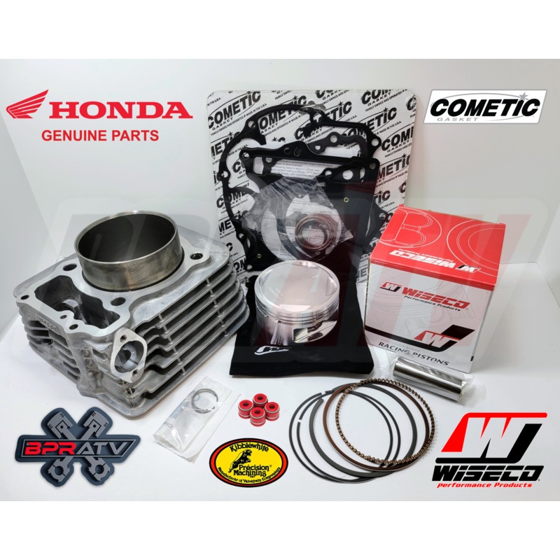 Honda 400EX OEM Big Bore 86mm Cylinder Wiseco Piston Kit 10:1 Cometic Gasket Kit