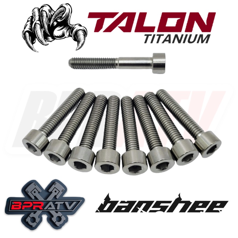 Yamaha Banshee YFZ350 YFZ 350 Talon Titanium STOCK Clutch Cover BOLT Kit