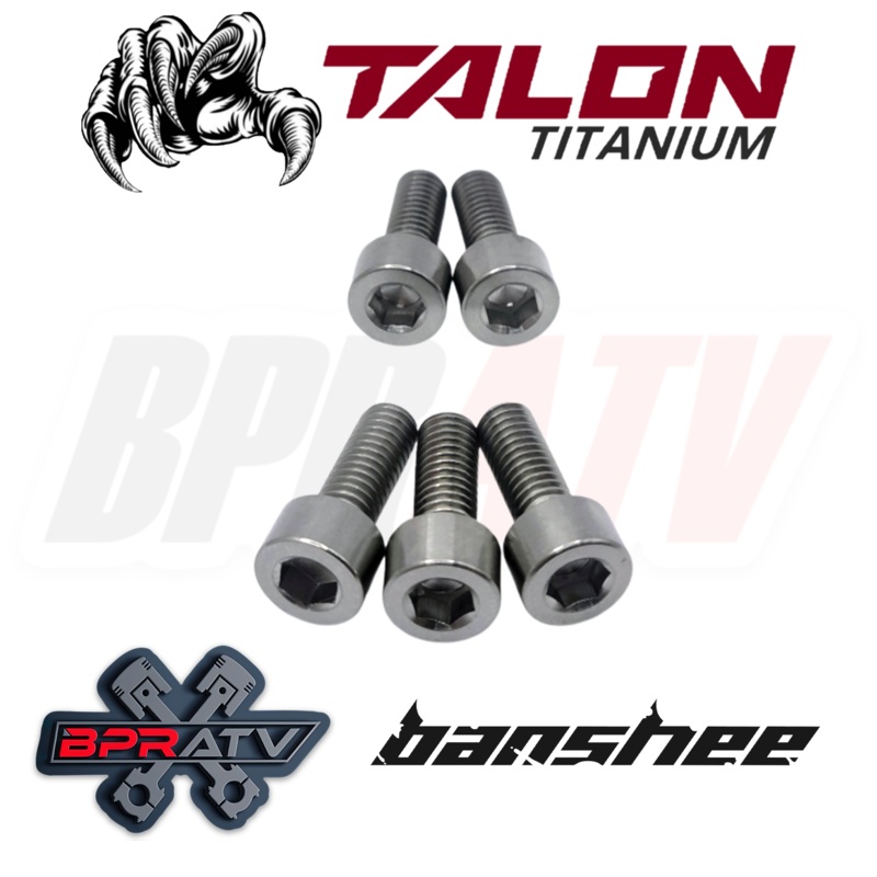 Yamaha Banshee YFZ350 YFZ 350 Talon Titanium Water Pump Cover Bolt Kit