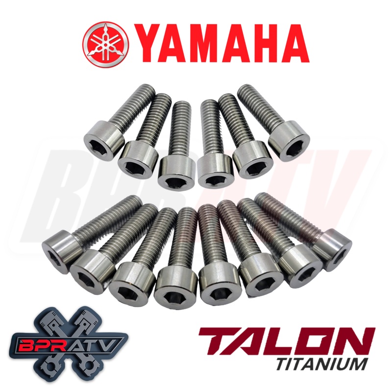 Yamaha Raptor YFM700 Titanium Clutch Cover Bolts Bolt Kit  Talon Titanium
